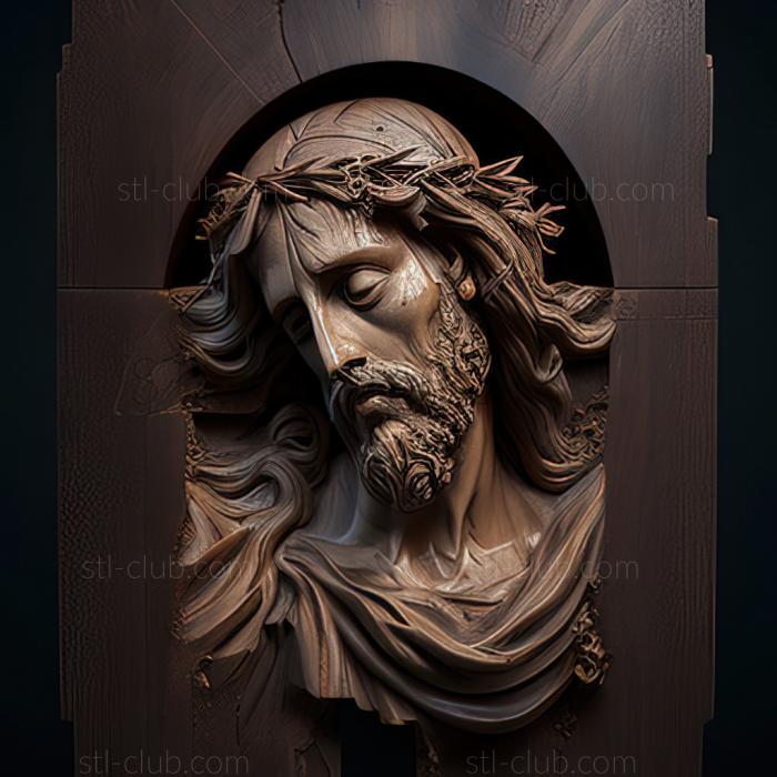 3D model st jesus (STL)